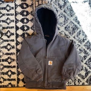 Boys Carhartt coat - WARM - grey